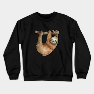 Sloth Watercolor Crewneck Sweatshirt